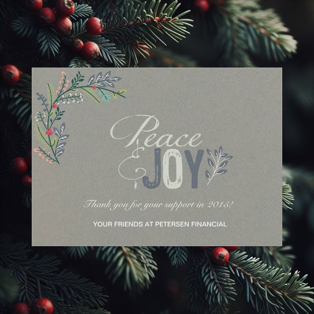 Laurel Branch Peace and Joy Corporate Card (Creator Uploaded)