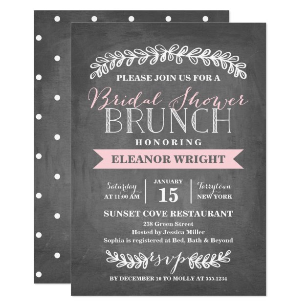 Laurel Brunch | Bridal Shower Invitation