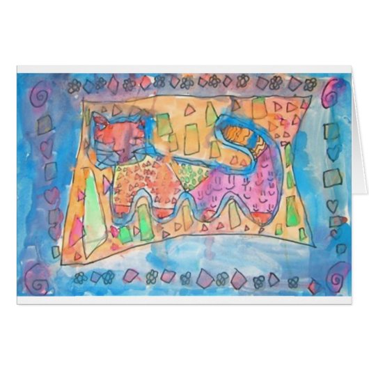 Laurel Burch Cat (Front Horizontal)