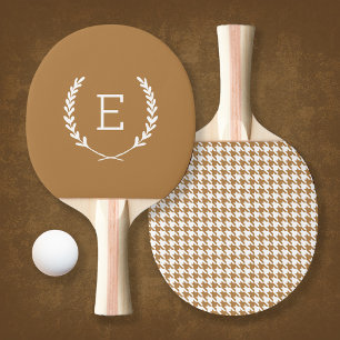 Laurel Crest Monogram Ping Pong Paddle