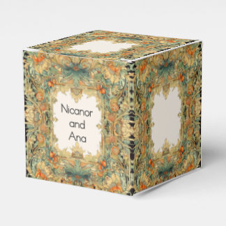 Laurel & Filigree Enchantment Favor Boxes