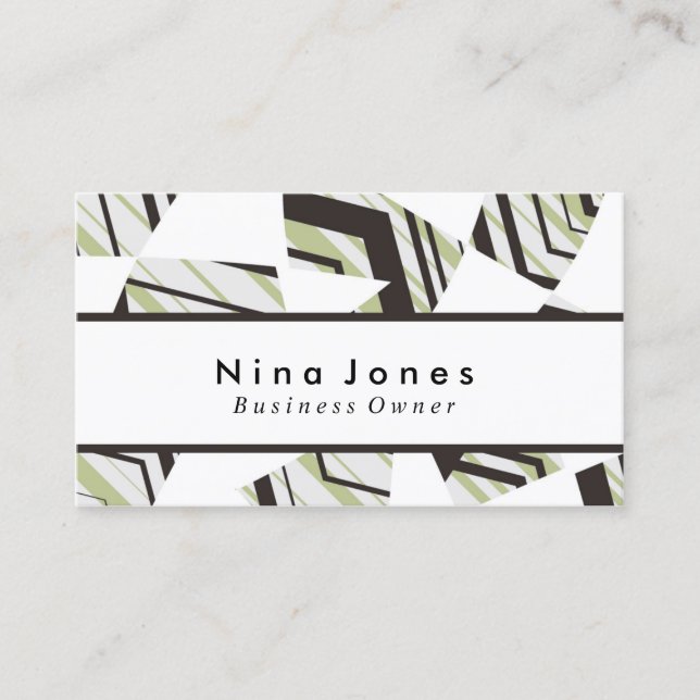 Laurel Green Business Card (Front)