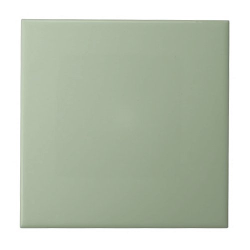 Laurel Green Solid Color Ceramic Tile