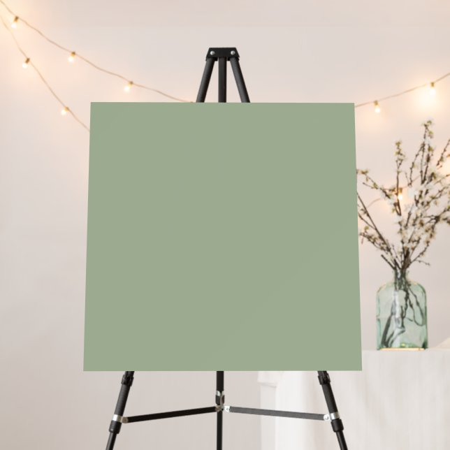 Laurel Green Solid Color Foam Board (In Situ (Stand))