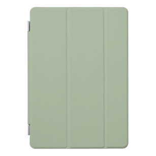 Solid color greige beige iPad pro cover, Zazzle