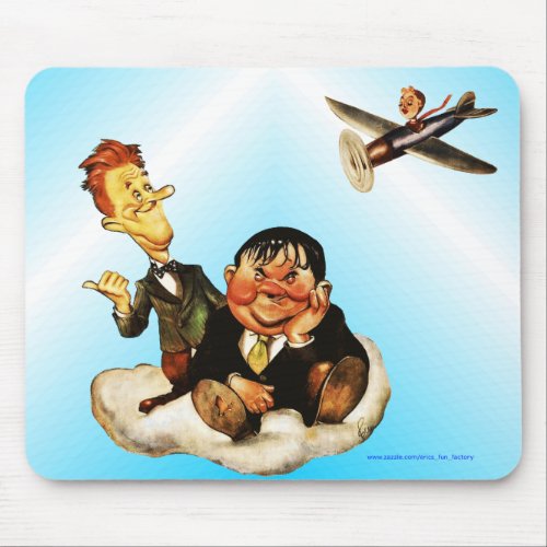 Laurel  Hardy Mouse Pad