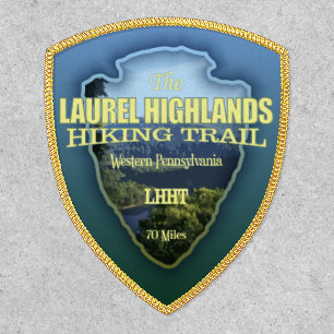 Laurel Highlands Hiking Trail (arrowhead) Patch