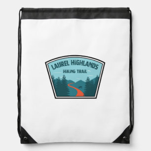Laurel Highlands Hiking Trail Drawstring Bag