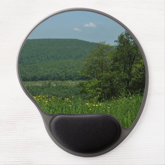 Laurel Highlands Pennsylvania Summer Photography Gel Mouse Pad (Front)
