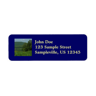 Laurel Highlands Pennsylvania Summer Photography Label