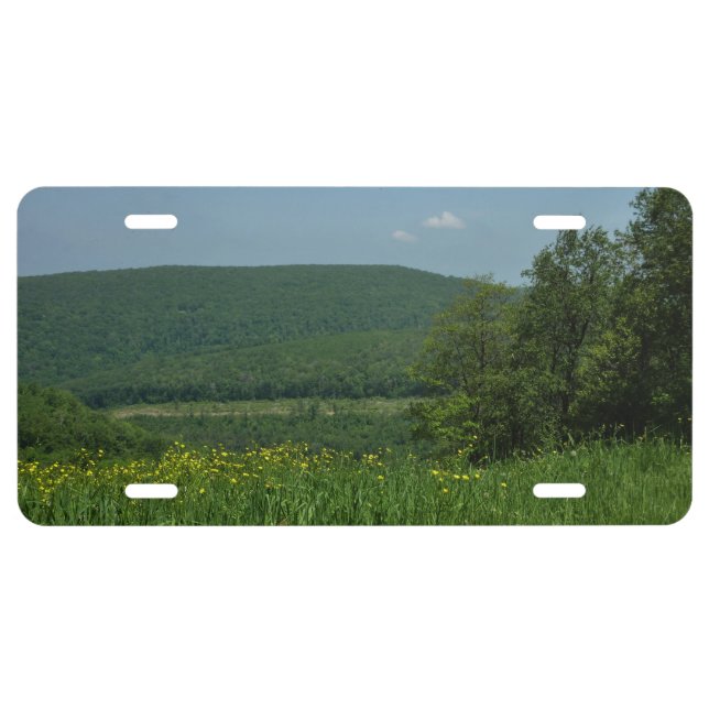 Laurel Highlands Pennsylvania Summer Photography License Plate (Front)