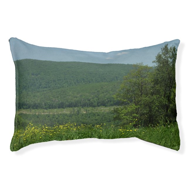 Laurel Highlands Pennsylvania Summer Photography Pet Bed (Front)