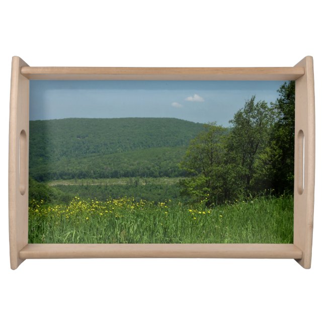Laurel Highlands Pennsylvania Summer Photography Serving Tray (Front)