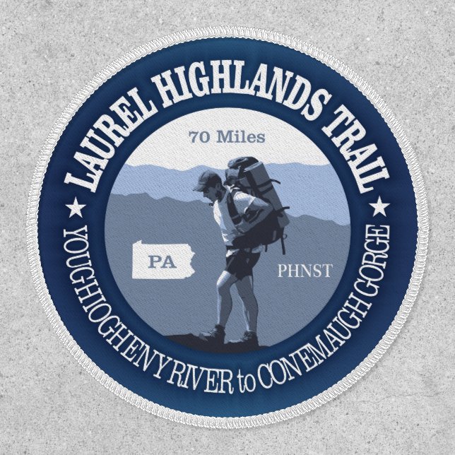 Laurel Highlands Trail (BG) Patch (Front)