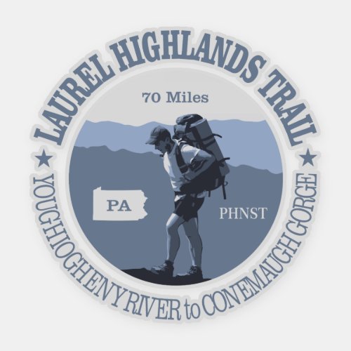 Laurel Highlands Trail BG Sticker