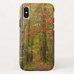 Laurel Hill Trail in Fall iPhone X Case