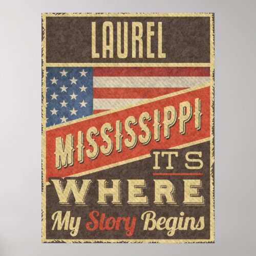 Laurel Mississippi Poster
