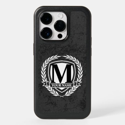 Laurel Monogram Design OtterBox iPhone Case