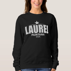 Laurel Montana Retro Vintage Sweatshirt
