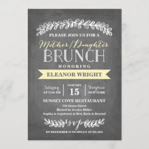 Laurel Mother Daughter Brunch Invitation