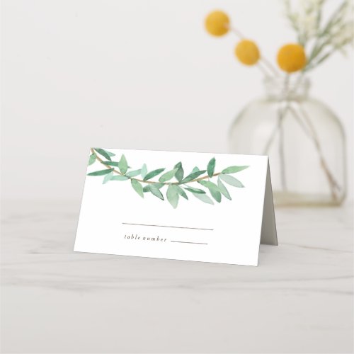 Laurel Olive Branch Place Cards