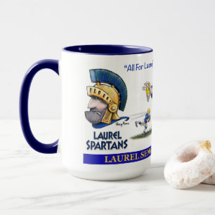 Laurel Senior High School Spartan Mug