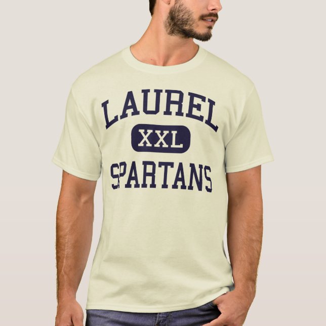 Laurel - Spartans - High School - Laurel Maryland T-Shirt (Front)