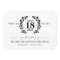 Laurel Wreath Black & White Nonphoto Save the Date