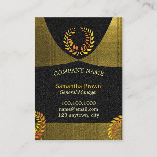 Laurel Wreath Corporate Business Card