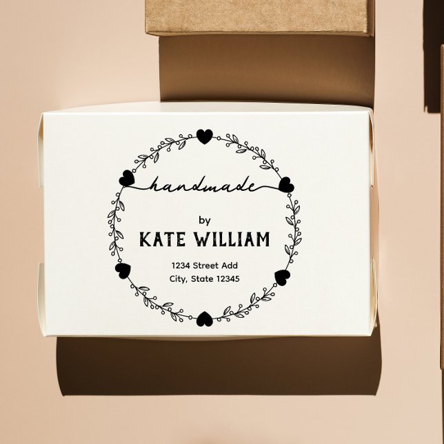 Laurel Wreath handmade by business stamp (Creator Uploaded)