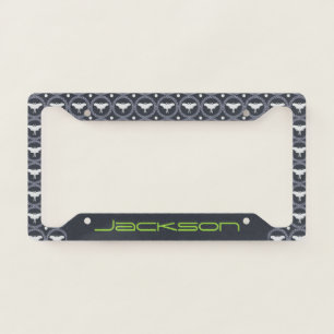 Laurel Wreath & Luna Moth License Plate Frame