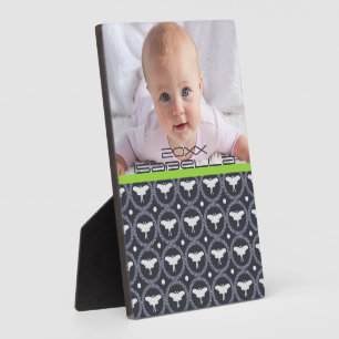 Laurel Wreath & Luna Moth Plaque