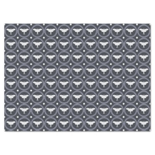 Laurel Wreath  Luna Moth Tissue Paper