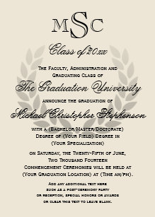 college graduation invitations zazzle