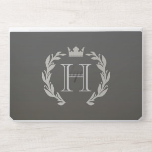 Laurel Wreath Monogram HP Laptop Skin