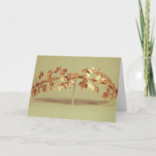 Laurel wreath, Mycenae Holiday Card