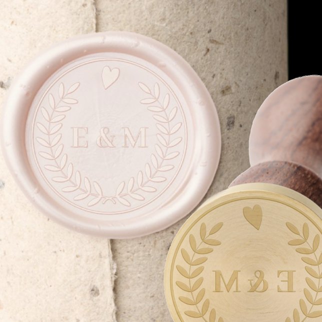 Laurel Wreath Wax Seal Stamp (Creator Uploaded)