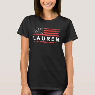 LAUREN AMERICAN FLAG  FOR LAUREN T-Shirt
