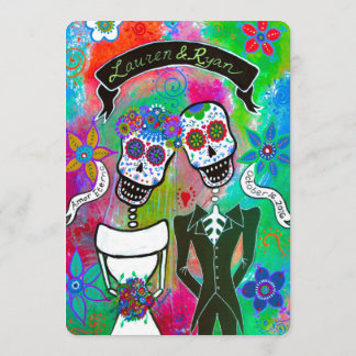 Lauren and Ryan DOD Wedding Invitation