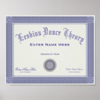 Lauren Boebert Lesbian Dance Diploma Personalize