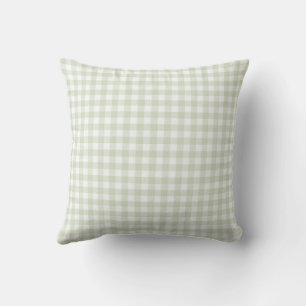 Lauren Green Plaid Throw Pillow