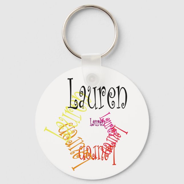 Lauren Keychain (Front)