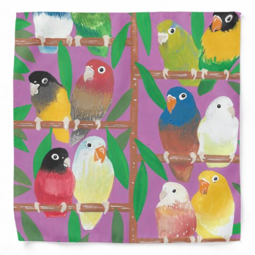 Lauren Rosenberg Original Parakeet Bandana