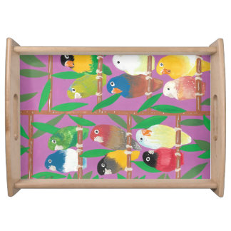Lauren Rosenberg Original Parakeet Serving Tray