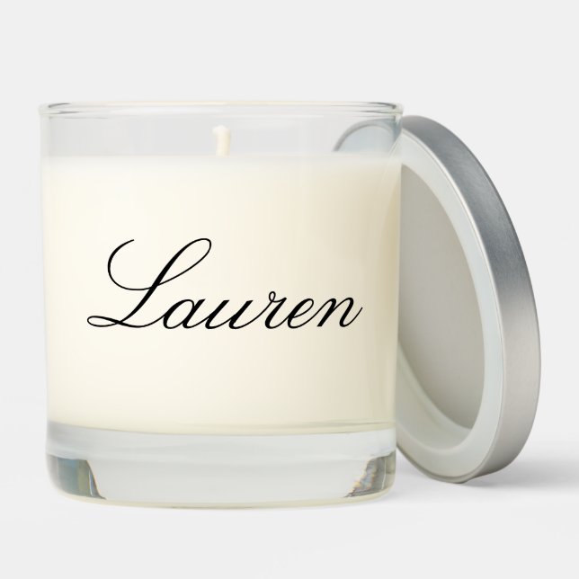 Lauren Scented Candle (Lid)
