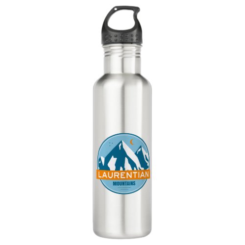 Laurentian Mountains Quebec Canada Stainless Steel Water Bottle