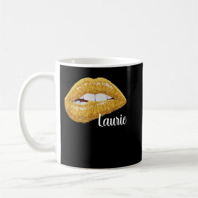 Laurie - First Name Gift  Coffee Mug (Left)