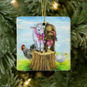 Laurie's Critters Ceramic Ornament