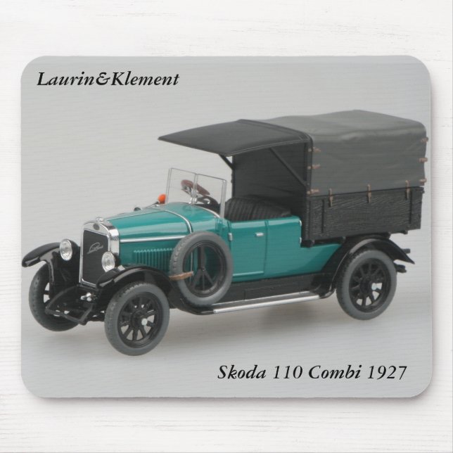 Laurin&Klement Skoda 110 Combi 1927 Mousepad (Front)