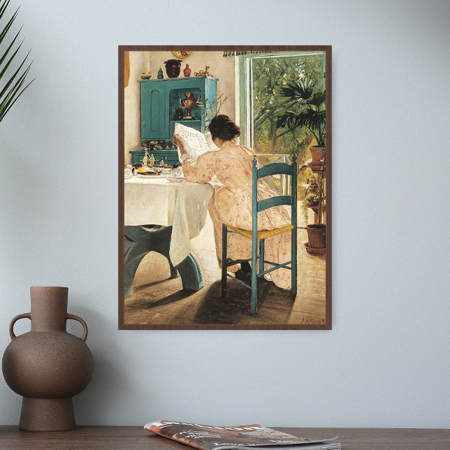 Laurits Andersen Ring At Breakfast Painting Art Pr Poster (Creator Uploaded)